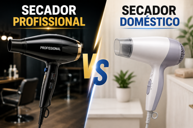 Secador Profissional vs Doméstico: Qual Vale Mais a Pena em 2026?